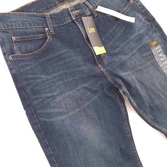 Lee Men’s Straight Flex Fit Jeans 36x34 New With Tags! - Picture 2 of 9